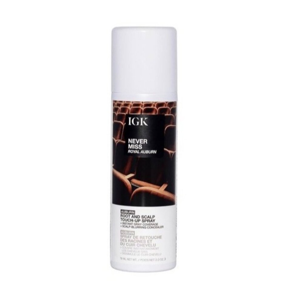 IGK Never Miss Royal Auburn Root And Scalp Touch-up Spray 2.0 Oz